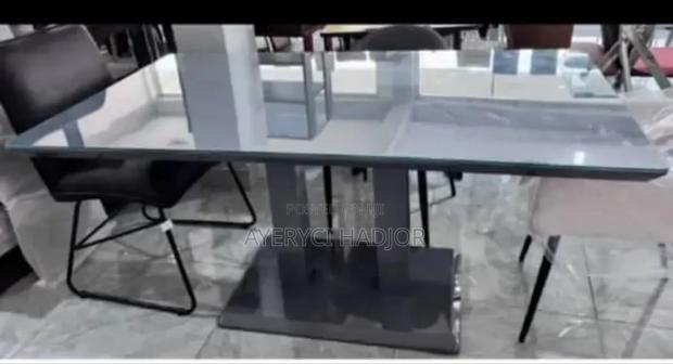 A Classic Grey Dining Table