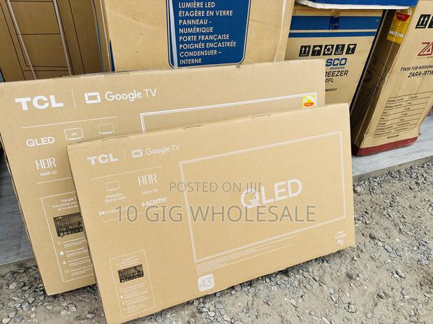 Highly Recommended Qled TCL FHD Smart Glossy Television 43”S5k