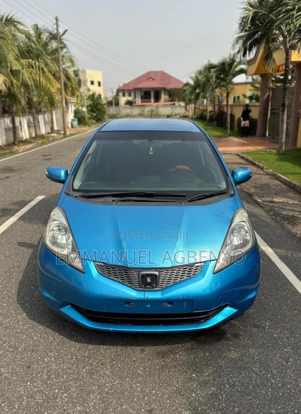 Honda Fit Automatic 2010 Blue