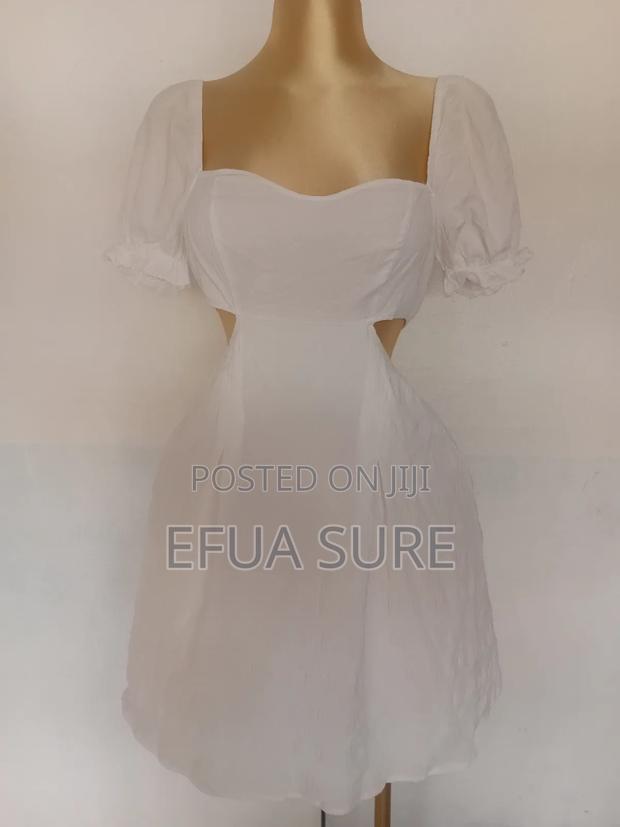 White Casual Dress for Ladies photo 2