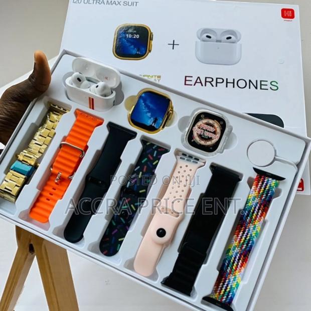 I-20 Ultra Max Suit Smartwatch 10 in 1 Straps (989886) photo 2