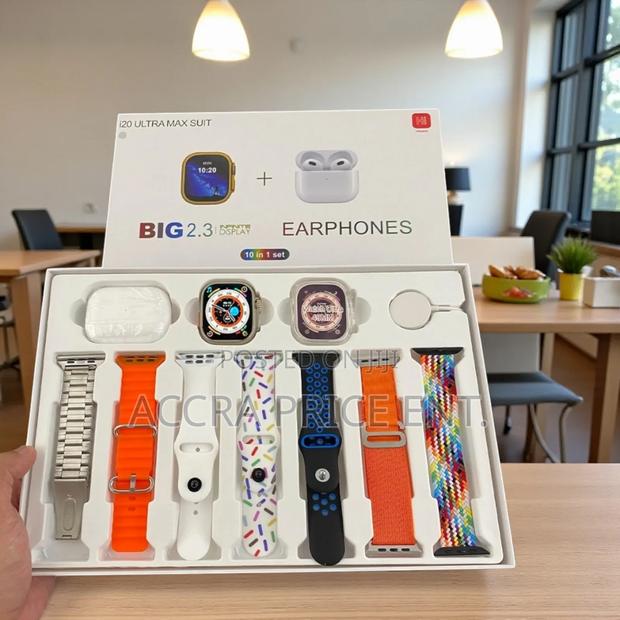 I-20 Ultra Max Suit Smartwatch 10 in 1 (989886)