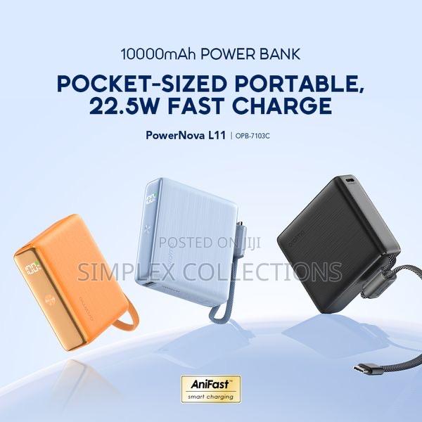 Oraimo Powernova L11 10000mah 22.5w Power Bank photo 4