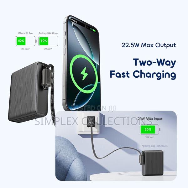 Oraimo Powernova L11 10000mah 22.5w Power Bank photo 6