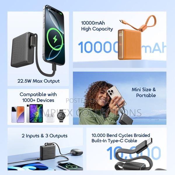 Oraimo Powernova L11 10000mah 22.5w Power Bank photo 5