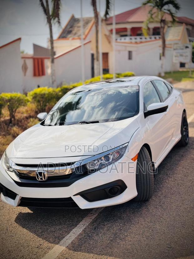 Honda Civic EX 4dr Sedan (2.0L 4cyl) 2017 White photo 10
