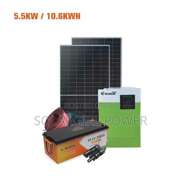 5.5kwsolar Inverter +Off-Grid Storage System Solar With 14.3kwhbattery