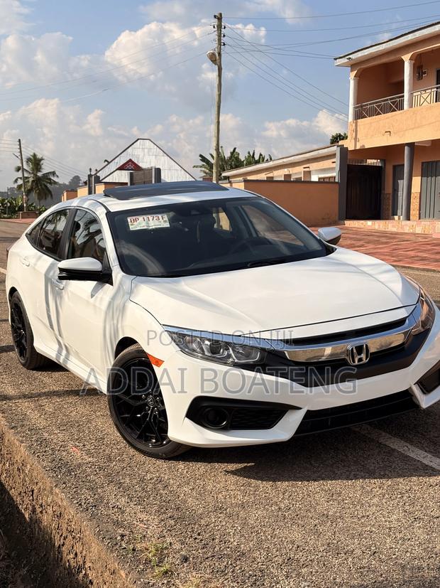 Honda Civic EX 4dr Sedan (2.0L 4cyl) 2017 White
