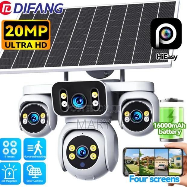 Solar 4g CCTV Four in One Camera