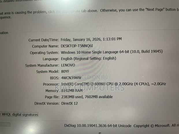 Laptop Lenovo IdeaPad 320 8GB Intel Core I3 HDD 1T photo 7