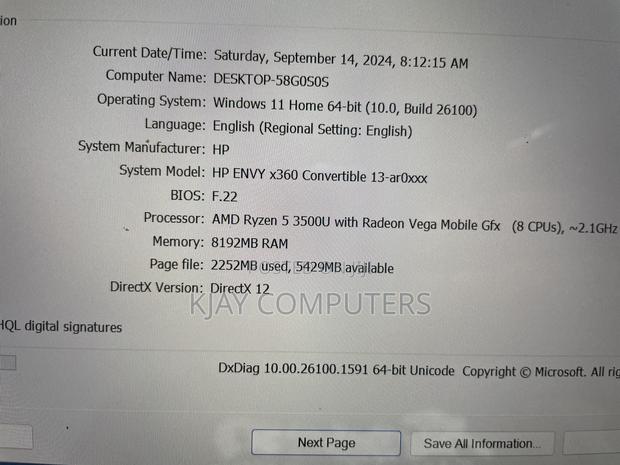 Laptop HP Envy 13-Ba 8GB AMD Ryzen 5 SSD 256GB photo 7