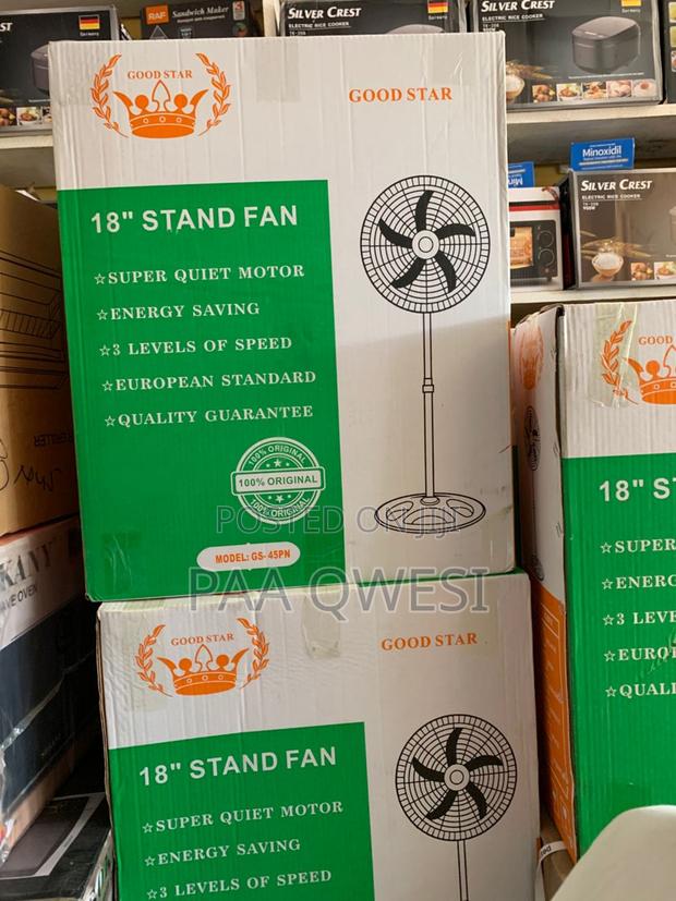 Good Star 18” Adjustable Standing Fan