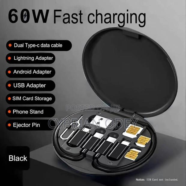 Multifunction Cable Set and Phone Holder photo 2