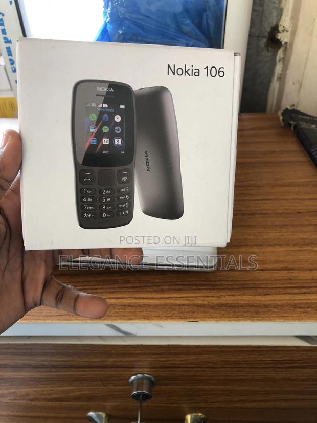 New Nokia 106 Black