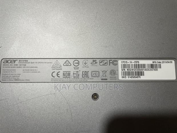 Laptop Acer Chromebook Spin 15 CP315 4GB Intel SSD 32GB photo 4