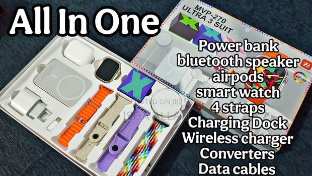 Mwp270 Ultra Watch Suit Full Bundle With Extra Straps Wireless Charger photo 2