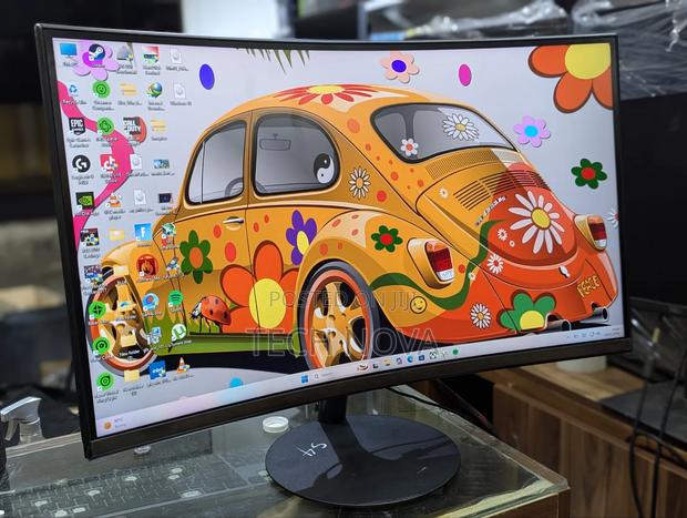 Samsung Curved Pc Screen, 27" Inch Va Panel, Full Hd 1080 Resolution photo 3