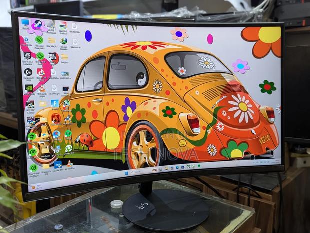 Samsung Curved Pc Screen, 27" Inch Va Panel, Full Hd 1080 Resolution photo 4