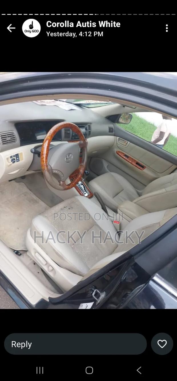 Toyota Corolla 1.8 2008 Black