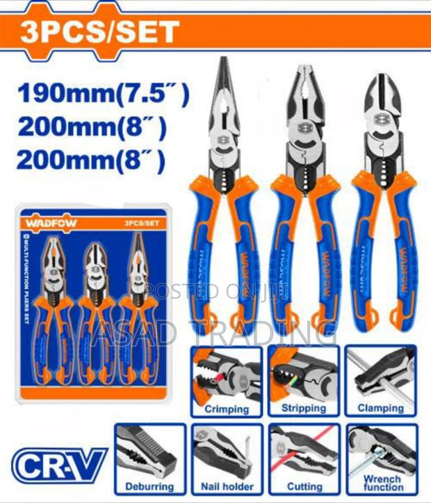 Multi Function Plier Set 3pcs (Wps0413)
