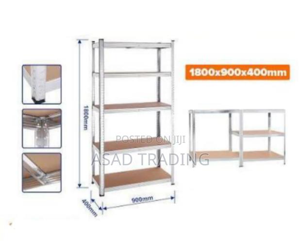 Wadfow 5-tier Adjustable Storage Shelves 1800χ900χ400mm (Wts1a94) photo 2