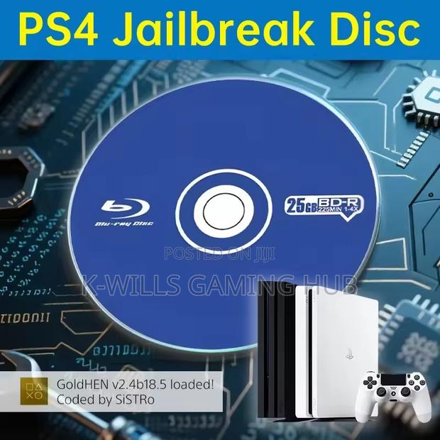 Ps4 Jailbreak Cd (Disc)