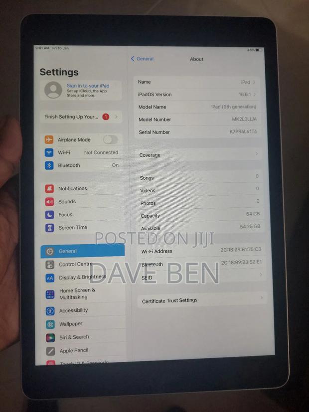 Apple iPad 10.2 (2021) 64 GB Gray photo 6