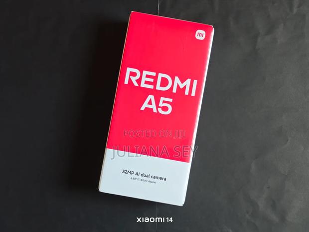 New Xiaomi Redmi A5 4G 128 GB Red