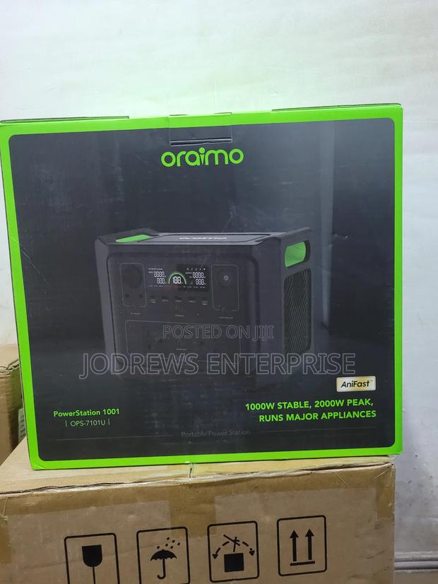 Oraimo Powerstation 1000 1000w Long- Lasting Power Station