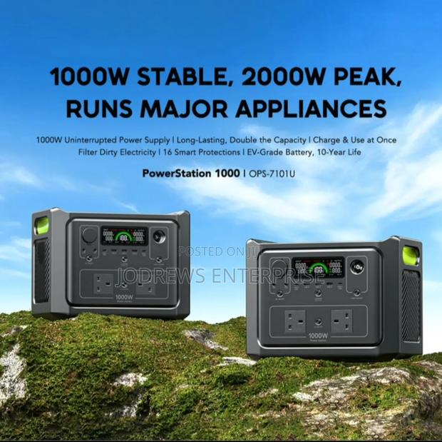 Oraimo Powerstation 1000 1000w Long- Lasting Power Station photo 3