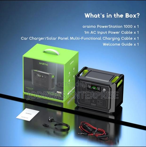 Oraimo Powerstation 1000 1000w Long- Lasting Power Station photo 12