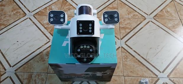4-Lens Solar Powered Security Camera photo 7