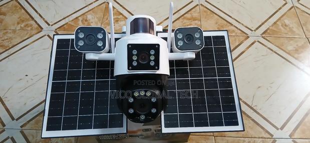 4-Lens Solar Powered Security Camera photo 8