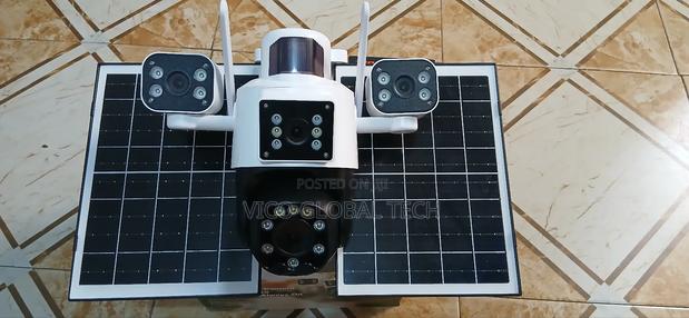 4-Lens Solar Powered Security Camera photo 9
