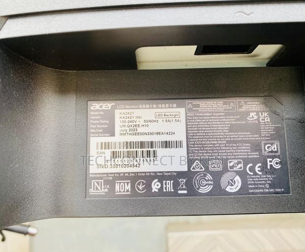 Acer 24” Edgeless Gaming Monitor photo 4