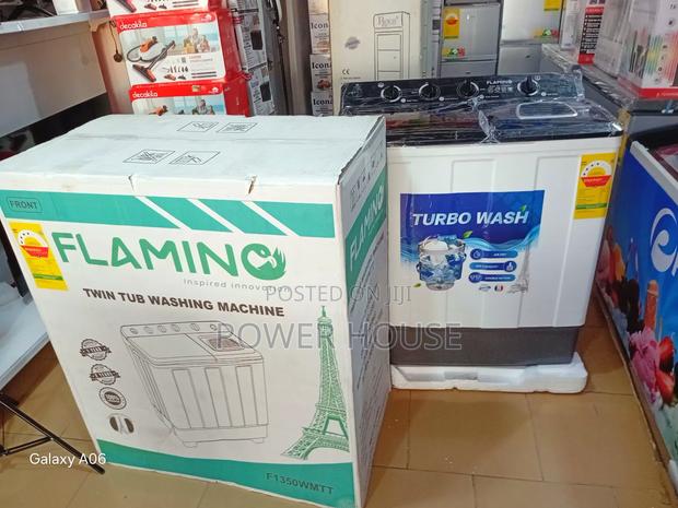 Easy Laundry With Flamino Washing Machine 12kg Twintub Washing Machine