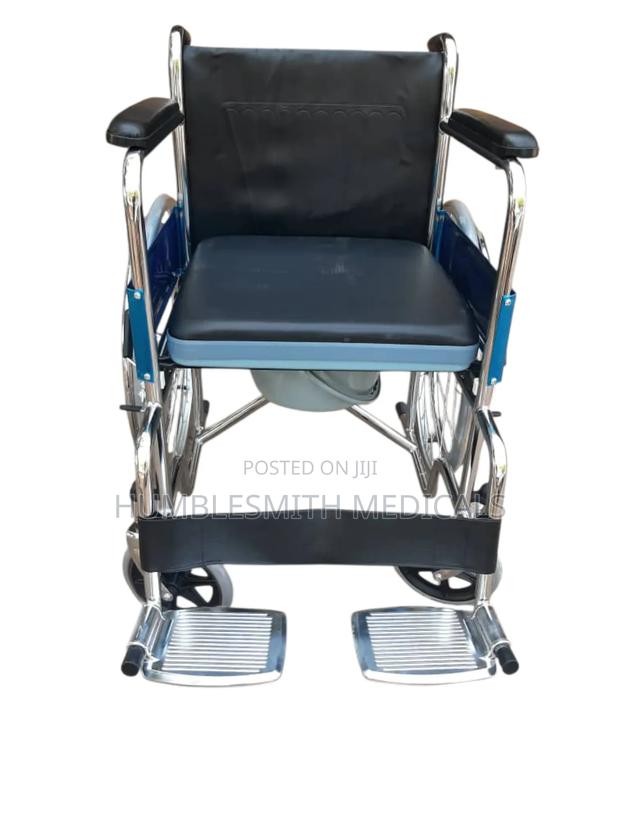 Commode Wheelchair (Short Back) · Photo 2