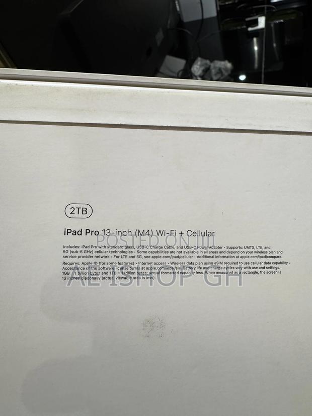 New Apple iPad Pro 13 (2024) 2 TB Silver photo 3