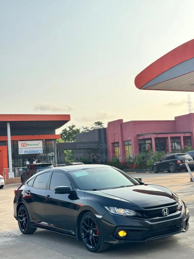 Honda Civic 2020 Black photo 4