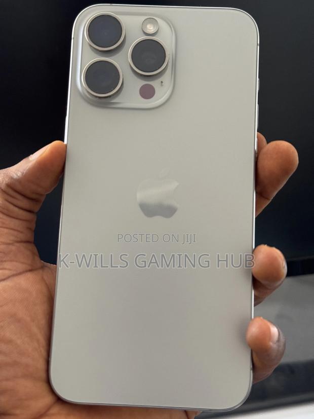 Apple iPhone 15 Pro Max 256 GB Silver photo 3