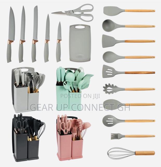 19 Pieces Silicone Kitchen Set photo 3