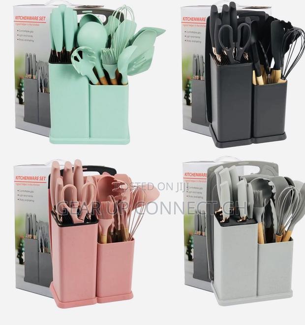 19 Pieces Silicone Kitchen Set