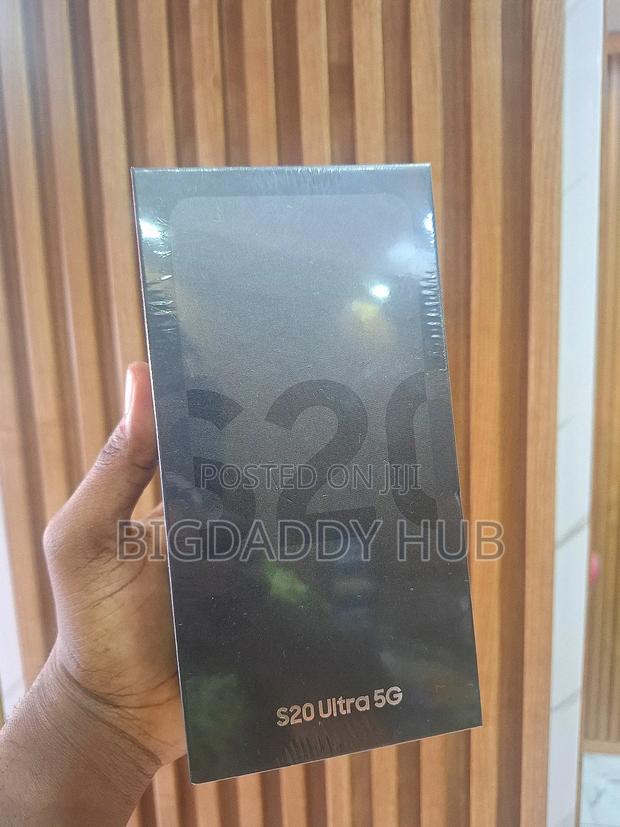 New Samsung Galaxy S20 Ultra 5G 128 GB Black
