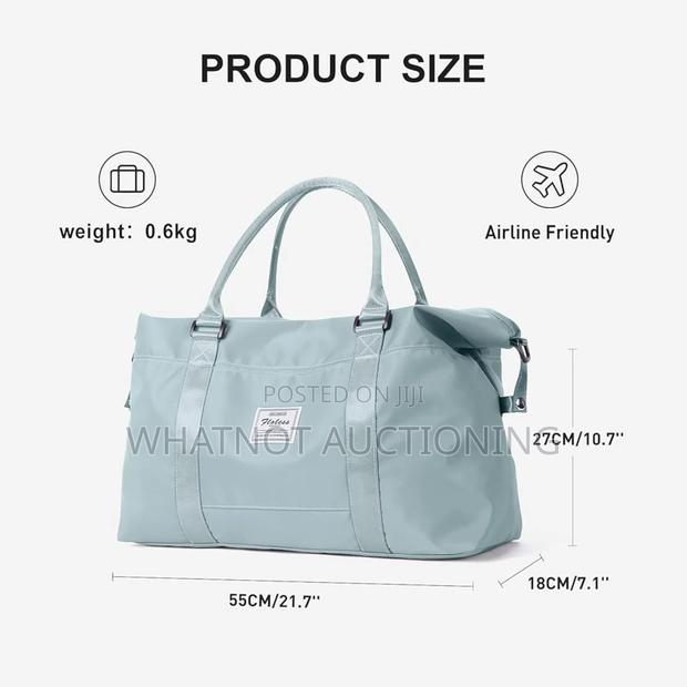 Large Gym Tote Bag Weekender Carry on Bag for Airplane photo 4