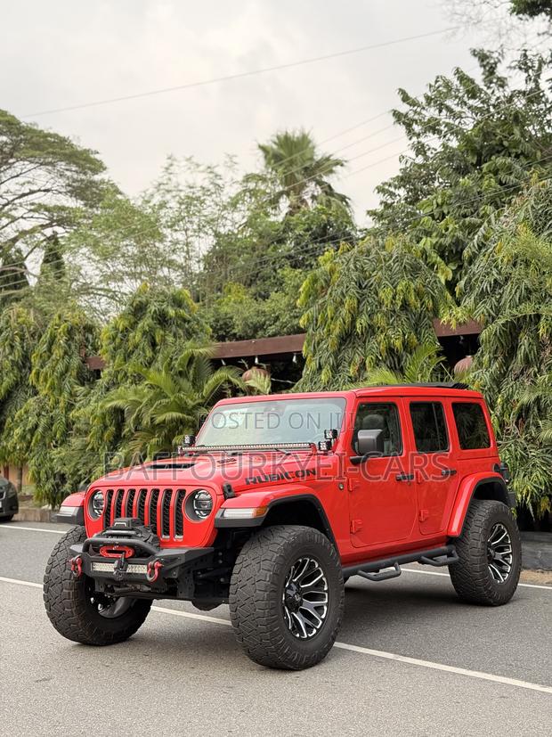 Jeep Wrangler 4xe Rubicon 4WD 2023 Red photo 2