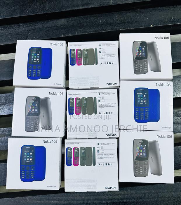 New Nokia 106 Black