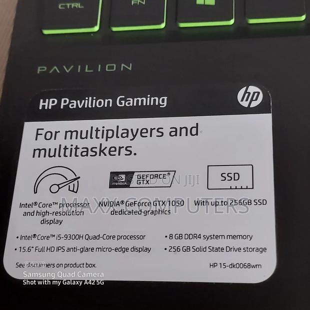 Laptop HP Pavilion Gaming Laptop 15-Dk2xxx 8GB Intel Core I5 SSD 256GB photo 2