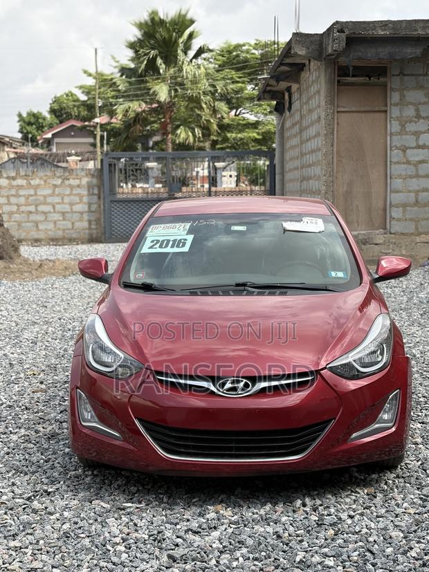 Hyundai Elantra SE Sedan FWD (1.8L 4cyl 6A) 2016 Red