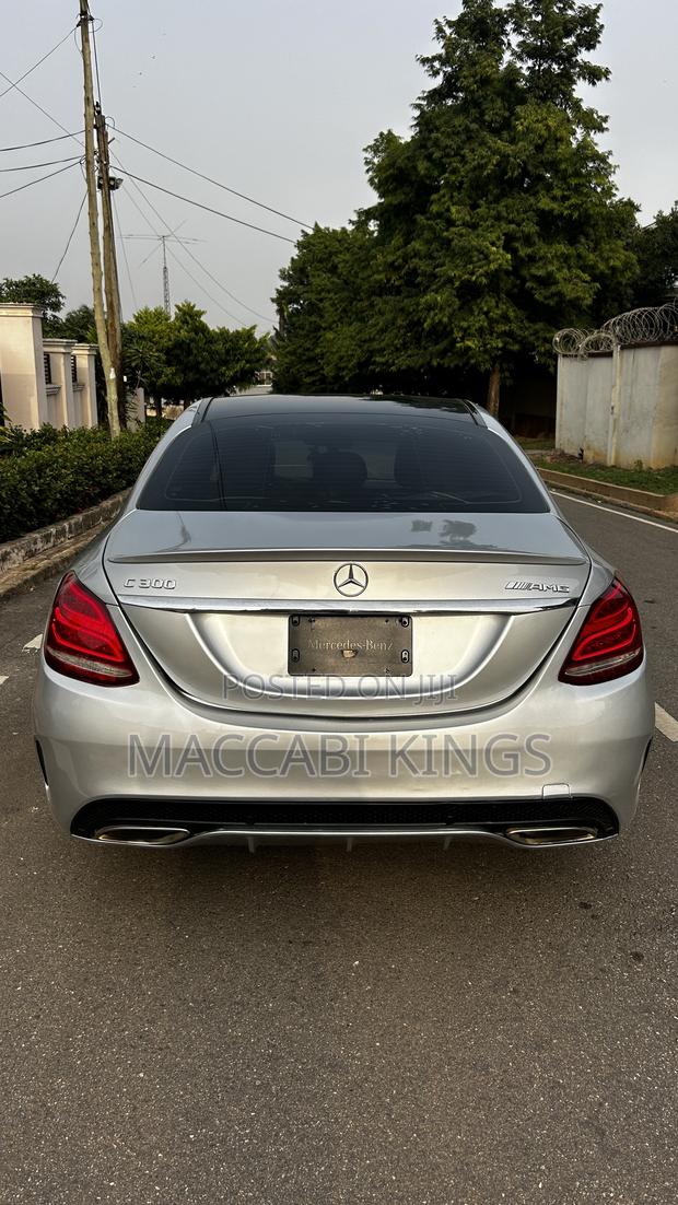 Mercedes-Benz C300 Base C300 AWD 4MATIC Sedan 2018 Gray photo 3