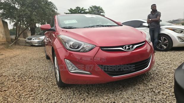 Hyundai Elantra Limited Sedan FWD (1.8L 4cyl 6A) 2016 Red